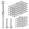 Niechase T316 Marine Grade Stainless Steel 20 Pack Stainless Threaded