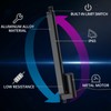 Justech 12V Heavy-Duty Linear Actuator 330LBS/1500N-12inch/300mm Silent IP65 Electric Actuator