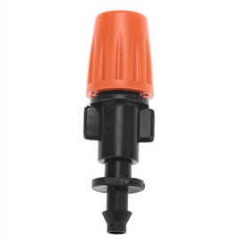 Misting Nozzles Kit, 50pcs Adjustable Garden Drip Irrigation Misting Nozzles Micro Flowing Sprinkler Head Atomizer Automatic Mist Cooling Irrigation System for Garden Greenhouse Patio Lawn