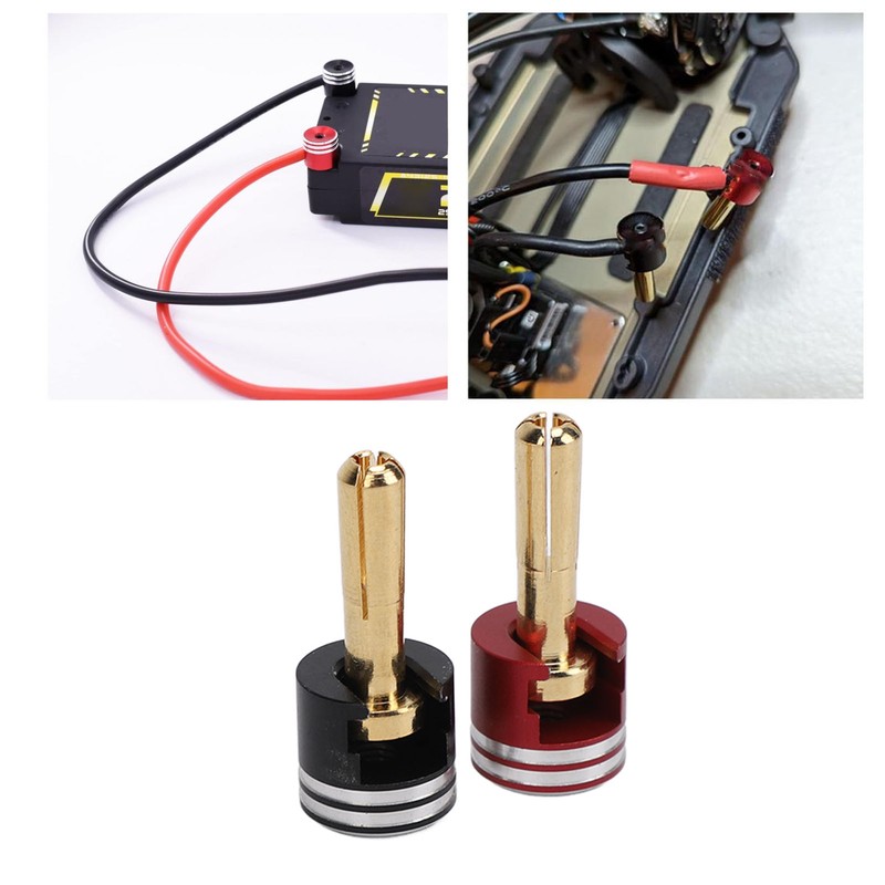 Heatsink Bullet Plug Grip Aluminium Alloy and Copper Banana Plug