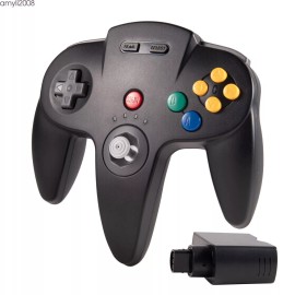 Unbranded Wireless N64 Controller Rechargeable 2.4G Remote Retro Controller For N64 System