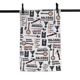 The AD Family Musical Inspired Gift Musical Theatre Fan Gift The AD Family Broadway Kitchen Towel (Crazied Than You Towel)