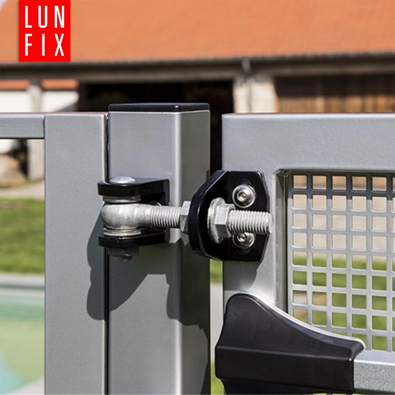 Gate Hinge Adjustable Galvanised Gate Hinges Through System M20 x