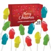 Christmas 3D Light Bulb Suckers - Holiday Lollipops Individually Wrapped