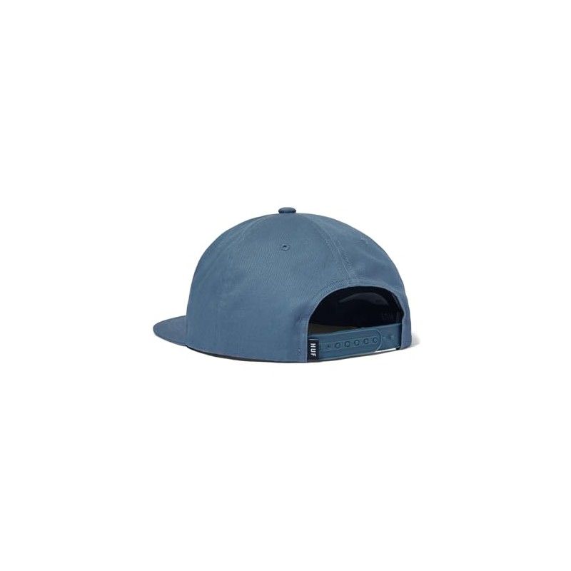 HUF Set Box Snapback Hat, Slate, O/S