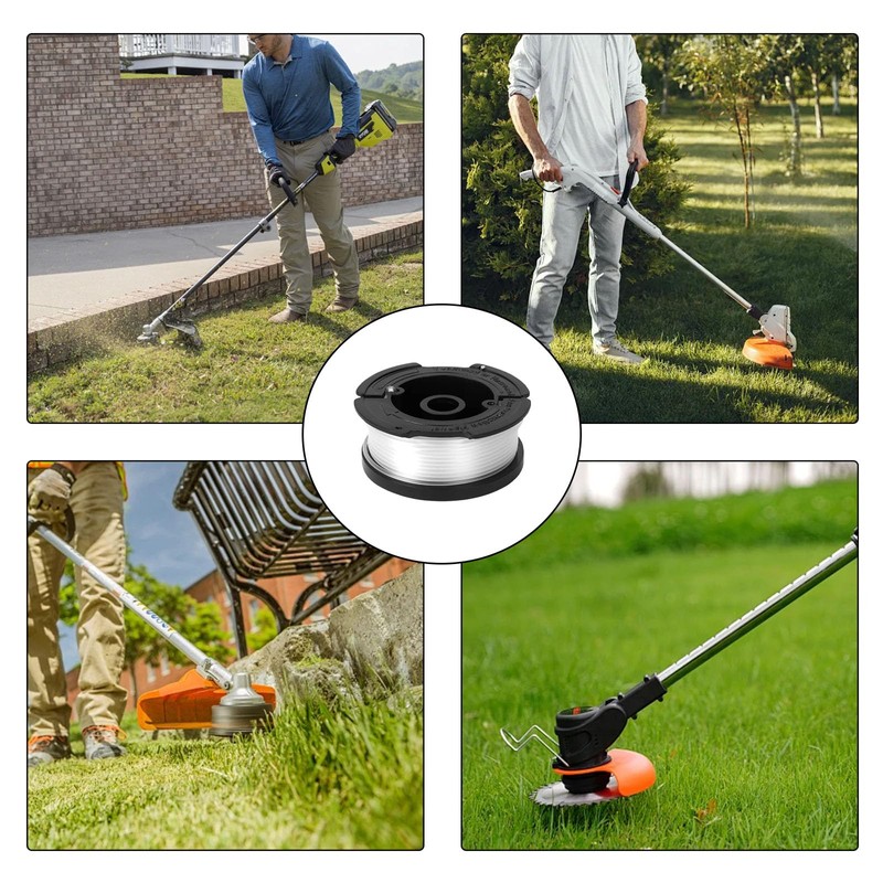 Strimmer Spool, 3 PCS Spool & Line, 1.65mm 30ft Strimmer