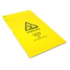 25 x Strong Clinical Waste Biohazard/Bio Hazard Yellow Bags 203mm