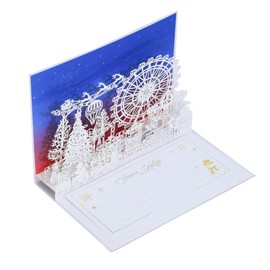 GEHENFRUCHT 3D Christmas Cards (3D Cards Ferris Wheel)