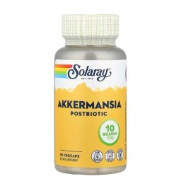 Solaray, Akkermansia Postbiotic, 10 Billion TFU, 30 VegCaps