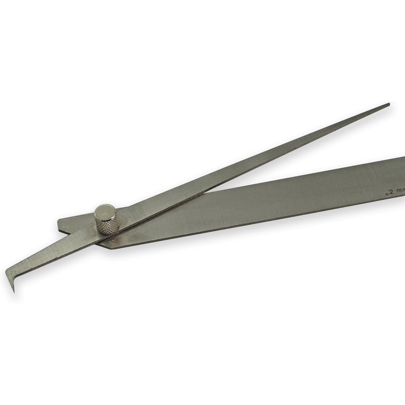 RIVERWELD Pit Gauge V-Wac Weld Measure Inspection Checks Undercut Crown
