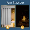 haozaikeji Bottom Bunk Bed Curtains Blackout Privacy Bed Drapes Underbed