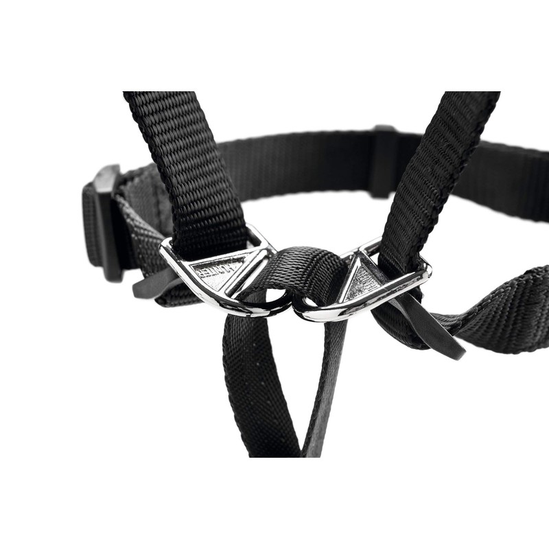 HUNTER Follow Me Education Nylon Harness, Size 4, X-Large, Black