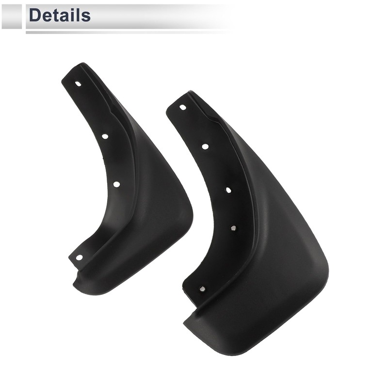 X AUTOHAUX 1set Front and Rear Mud Flaps Splash Guards