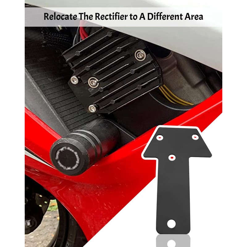 EMIHO Rectifier Regulator Bracket Relocation Kit Fit for Suzuki GSXR