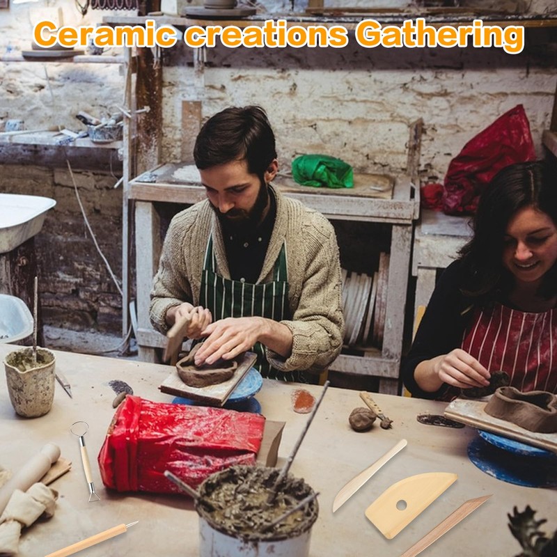 23 Piece Modelling Tool Set, Clay Tool Set, Modelling Tools,