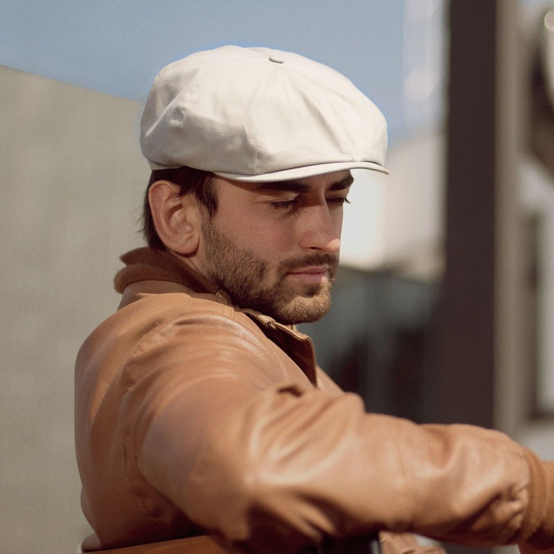 Sterkowski Shelby Hat | Cotton Flat Cap for Men |