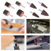 TOVOT 24PCS Mounted Flap Wheels Assortment Kit with 1/4" Mandrel