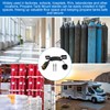 Zhichen star 2PCS Propane Tank Holder & Mount， Secure Ratchet