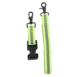 BESPORTBLE 2pcs Firefighter Glove Straps Reflective Trim for Enhanced Safety Glove Holders for Firefighters Construction Workers and Maintenance Tasks