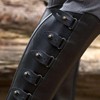 NUMJAW Knight Warrior Pirate Costume Boot Covers Puss in Pirate