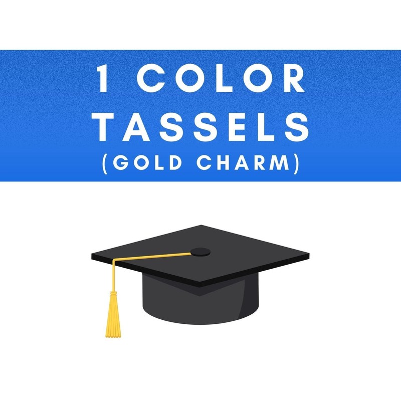 Class Act Graduation Graduation Tassel - Gold Charm - 1