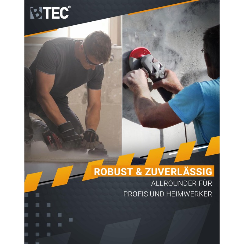 BTEC Twin Speed Diamond Grinding Cup Disc, 125 x 22.23