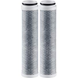 Cobbe 2 Pack Replacement Filters for Handheld Shower Head - Filters Over 99% Of Chlorine - 2.0 Carbon Shower Head Filter System - Water Softener Filters Beads for Hard Water - Reduces Dry Itchy Skin