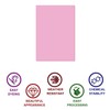 QEEYON 8 x 12 Pink Acrylic Sheet Plexiglass Sheet, 1Pcs