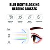 ZXYOO 6 Pack Oversize Square Design Reading Glasses for Women,