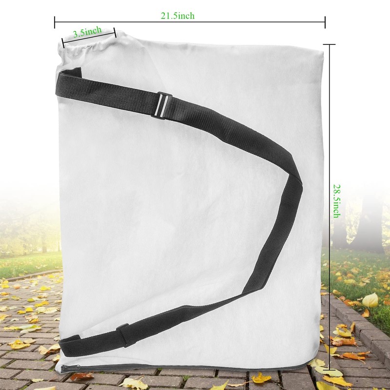530095564 Blower Leaf Vacuum Bags Bottom Zippered Design Dupe for