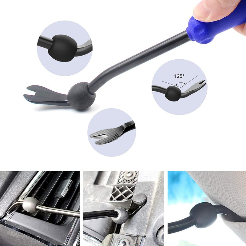 Sarmyarc Auto Trim Removal Tool Kit,6 Pcs Car Trim Removal