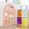 Magnetic Arch Wall Decal for Kids（Camel Pink）