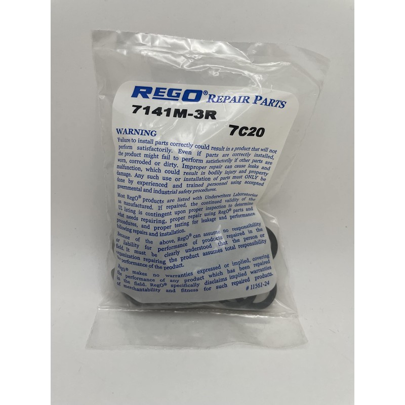 Rego 7141M-3R Outer O-Ring for 7141M Forklift Connector (Pack of