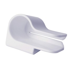 Towa Sangyo Shiberu! Condiment Tube Holder with Mount 2 Pieces, White, Approx. 2.2 x 1.4 x 1.3 inches (5.5 x 3.5 x 3.3 cm)