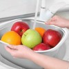 ASelected Washing Up Bowl, Stainless Steel square Washing Basin, Dishtub,