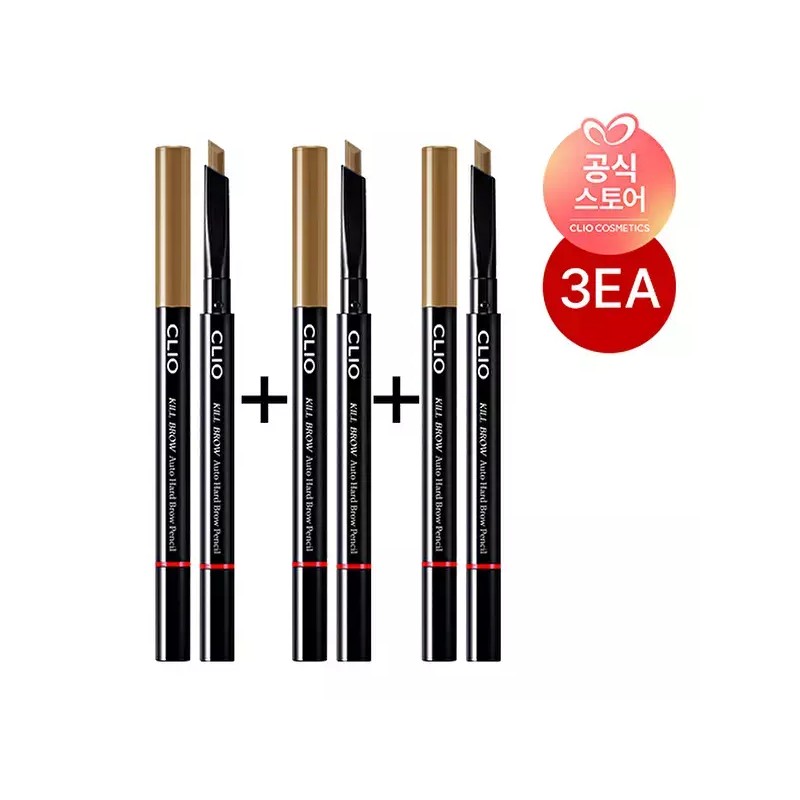 Clio [클리오]클리오 킬브로우오토하드브로우펜슬X3 [003 피넛브라운] [Clio] Clio Kill Brow Auto