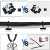 SaveSooo Mounting Base, Wiring, Fastening, Cable Tie, Base (Black, 0.8
