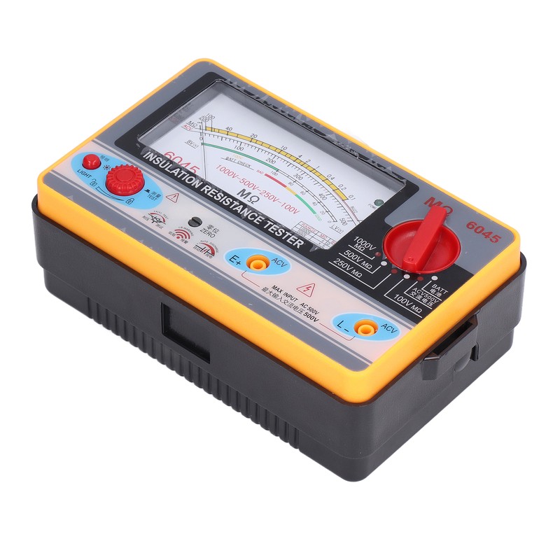 TY6045 Insulation Resistance Tester Portable High Accuracy Megohmmeter 1000V 5MΩ2000MΩ
