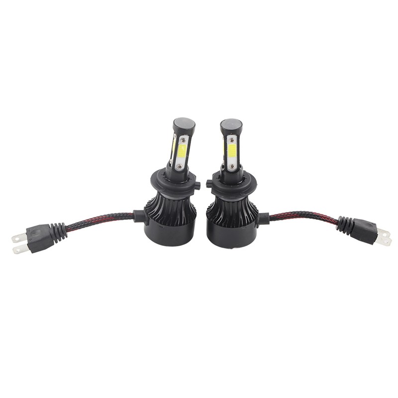 2pcs Vehicle X7‑COB 6500K H7 LED Headlight High Front Light
