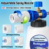 Pressure Washer Foam Cannon with Dual-Connector Tool, Pressure Washer Foam