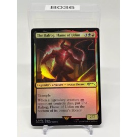 The Balrog, Flame Of Udin (0004) *FOIL* PROMO 2024 MTG NM/M