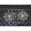 Hanbok Metal Decorations - Lotus Flower / Baessi Hair Ornament / Wedding Gift Decoration / Hanbok Decoration / 한복 금속장식-연꽃/배씨머리장식/예단장식/한복장식