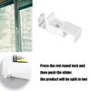 ZICHENXR 4pcs Pleated Blinds Clips Clip Accessories Roller Blind Curtain