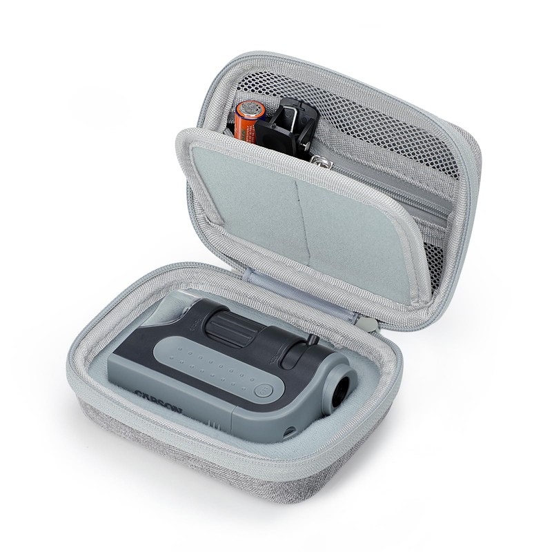 Bysameyee Hard Travel Case for Carson MicroBrite Plus 60x-120x LED