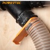 POWERTEC 70101 4 Inch Double Wire Hose Clamp with bolt,