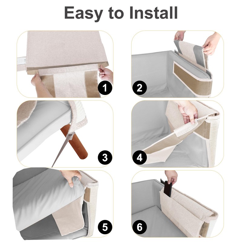 Cat Scratch Sofa Protector,27.6" L*19.6" W Cat Scratch Furniture Protector