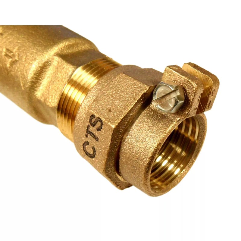 FORD METER BOX 3/4" x 3/4" Meter Swivel x Quick