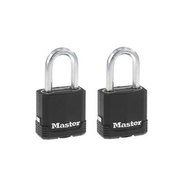 Master Lock Magnum - Candado resistente para exterior de alta resistencia con llave, cuerpo resistente a la intemperie y grillete resistente a cortes. Perfecto para cercas, puertas, cobertizos