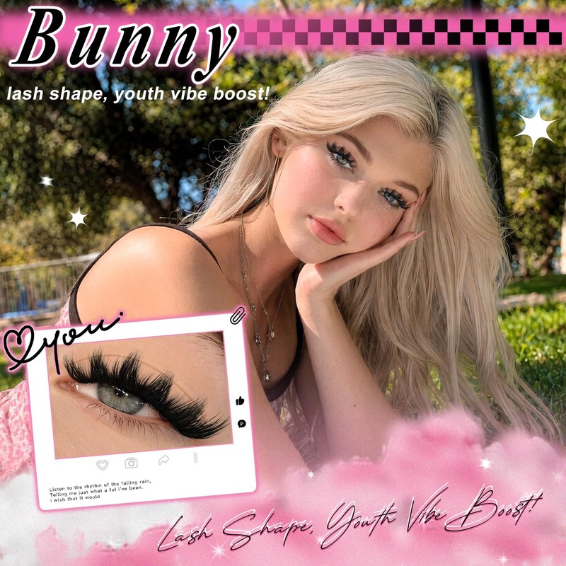 DIY Lash Extensions Kit, Volume Lash Clusters Kit Wispy Cluster