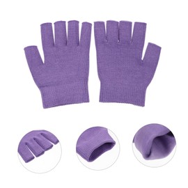 Healeved Moisturizing Gel Gloves for Women 1 Pair Hand Hydrating Gloves Treatment for Dry Cracked Hands Softening Rough Skin for Home Use